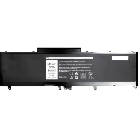 Акумулятори PowerPlant 11.4V 5840mAh для ноутбуків DELL Precision 3510 (WJ5R2)