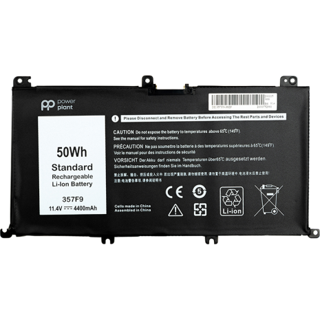 Акумулятори PowerPlant для ноутбуків DELL Inspiron 15 7559 (357F9) 11.4V 4400mAh Акумулятори PowerPlant для ноутбуків DELL Inspiron 15 7559 (357F9) 11.4V 4400mAh