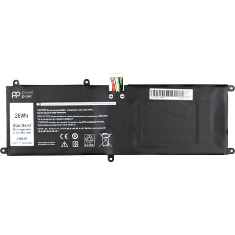Акумулятори PowerPlant для ноутбуків DELL Latitude 11 5175 (VHR5P) 7.6V 3400mAh Акумулятори PowerPlant для ноутбуків DELL Latitude 11 5175 (VHR5P) 7.6V 3400mAh