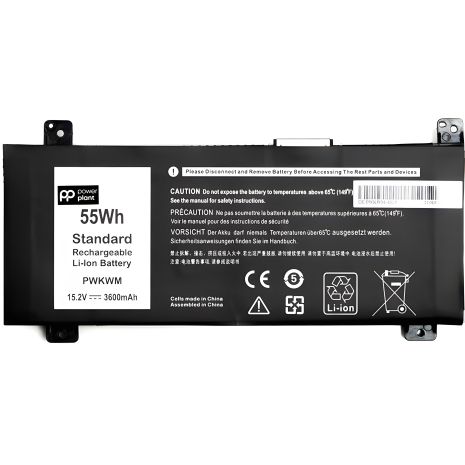 Аккумулятор для Dell Inspiron 14-7466 ноутбуков PowerPlant (PWKWM) 15.2V 3600mAh