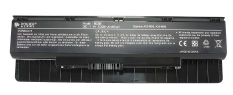 Акумулятор для ноутбуків ASUS N46 (A32-N56) 11.1 В 5200 мАг