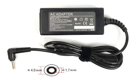 PowerPlant, ноутбуковий блок живлення HP 220V, 19V 40W 2.1A (4.0*1.7)