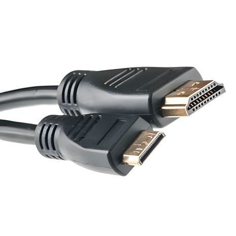 Видео-кабель PowerPlant HDMI - micro HDMI, 5м, позолота, 1.3V