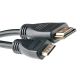 Видео-кабель PowerPlant HDMI - micro HDMI, 5м, позолота, 1.3V