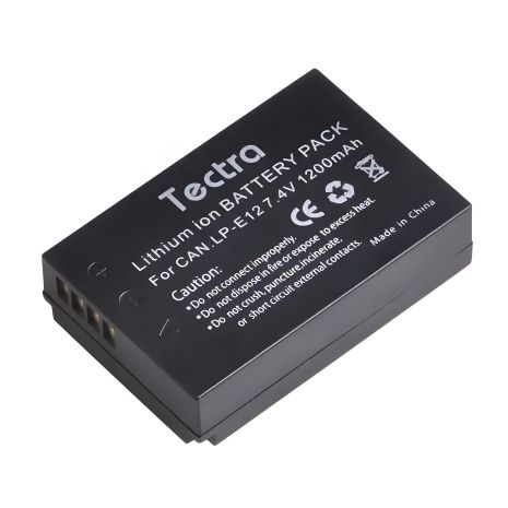Аккумулятор Tectra 1200 mAh для Canon LP-E12 (EOS M50 M10 M100 M2 M200 100D) Аккумулятор Tectra 1200 mAh для Canon LP-E12 (EOS M50 M10 M100 M2 M200 100D)