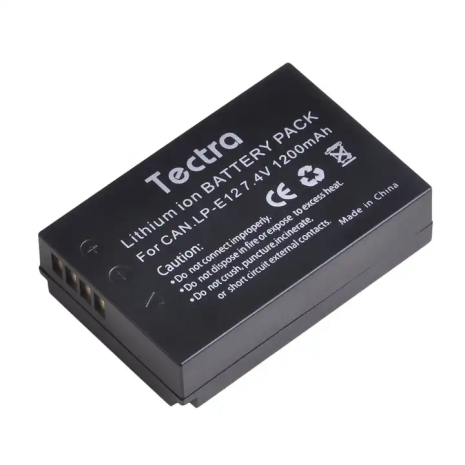 Аккумулятор для Canon LP-E12 Tectra 1200 mAh ( EOS M50 M10 M100 M2 M200 100D) Аккумулятор для Canon LP-E12 Tectra 1200 mAh ( EOS M50 M10 M100 M2 M200 100D)