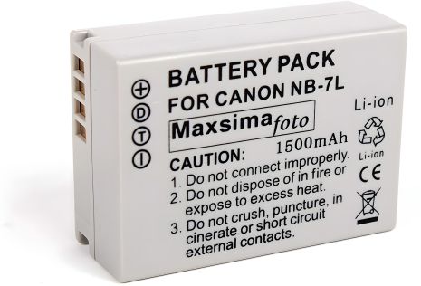 Акумулятор Canon NB-7L (PowerShot G10 G11 G12 SX30 IS) Акумулятор Canon NB-7L (PowerShot G10 G11 G12 SX30 IS)