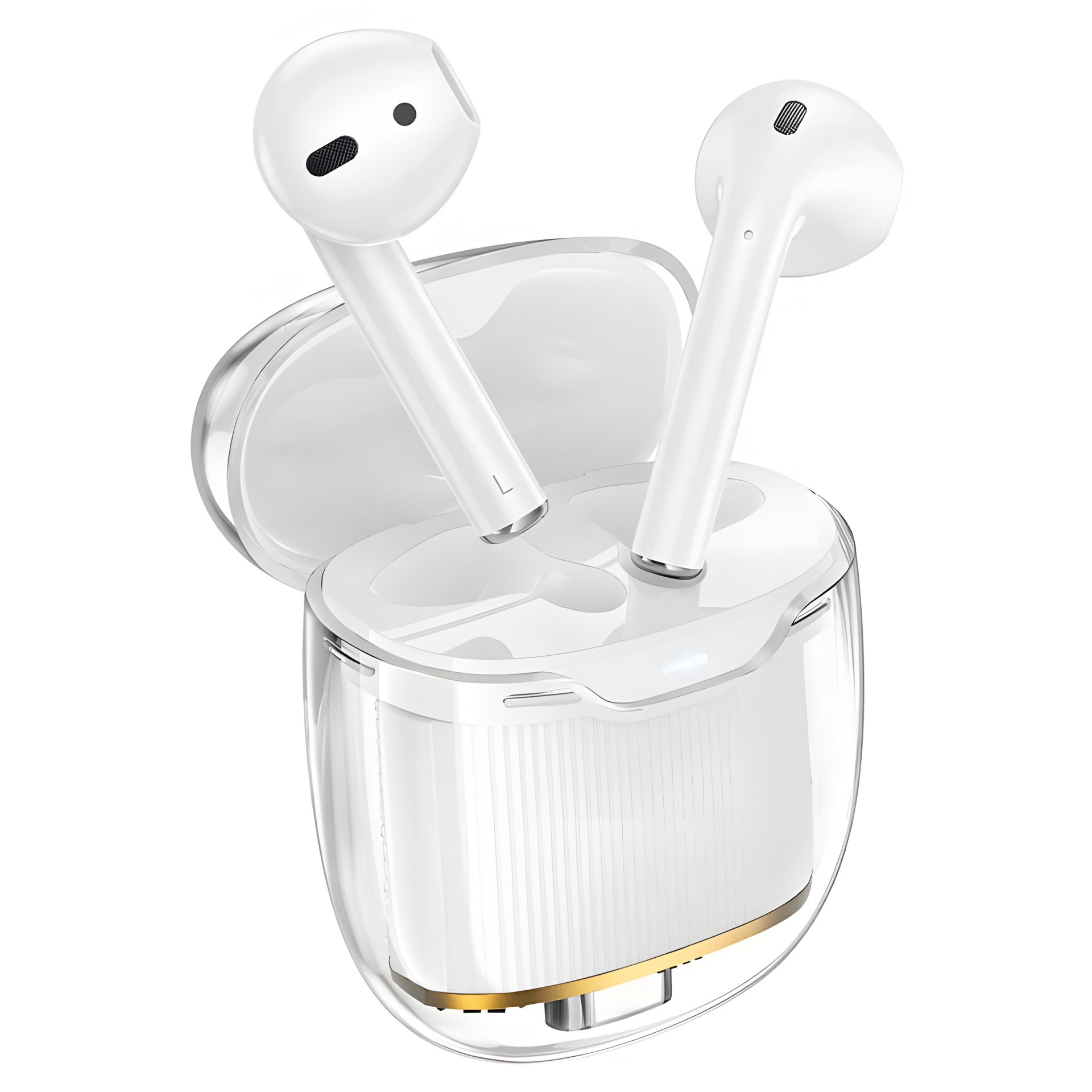 Hoco EW52 Бездротові TWS навушники вкладиші white Hoco EW52 Бездротові TWS навушники вкладиші white