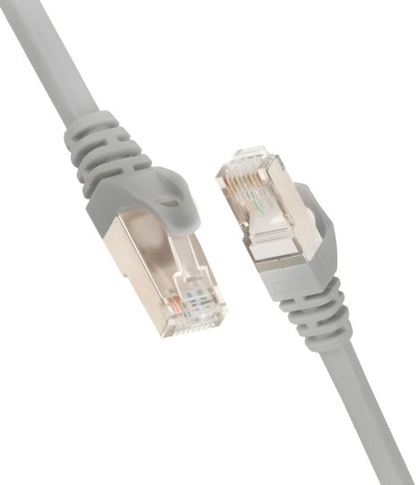 2E Cat 6 Патч-корд, UTP, RJ45, 26AWG, 7/0.16 Cu, 1 m, PVC, сірий