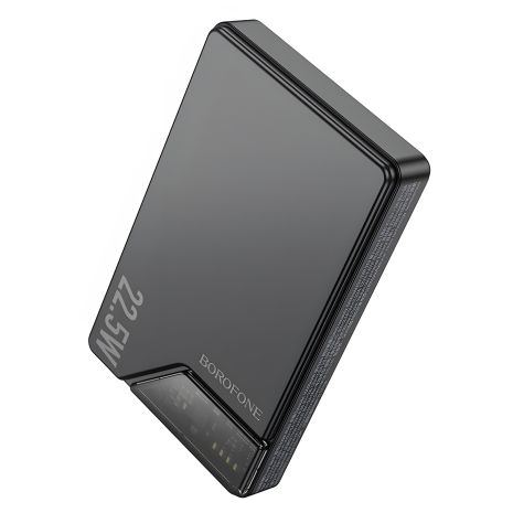 Повербанк Borofone BJ49 Черный (Magsafe 15W/PD 20W/ QC3.0 22.5W/10000 mAh) Повербанк Borofone BJ49 Черный (Magsafe 15W/PD 20W/ QC3.0 22.5W/10000 mAh)