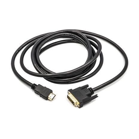 PowerPlant HDMI - DVI видео кабель, 3м