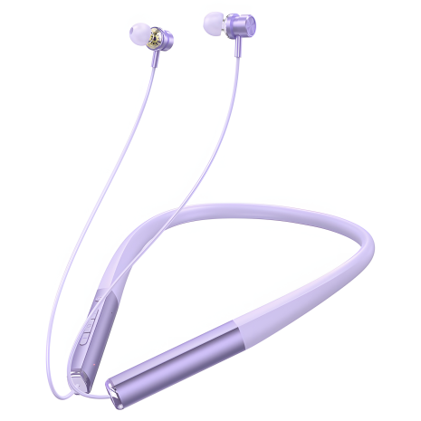 Навушники бездротові Hoco ES71 вакуумні purple