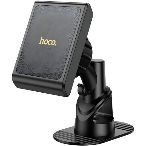 Черный магнитный держатель для авто Hoco H45