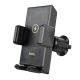 Автотримач Hoco HW21 з бездротовою зарядкою 15W black Автотримач Hoco HW21 з бездротовою зарядкою 15W black
