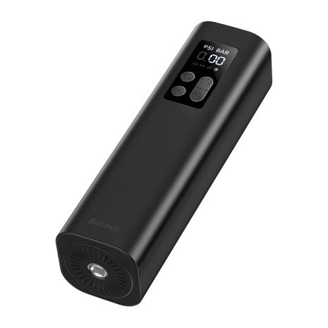 Автомобільний насос Baseus Super Mini Inflator Pump Чорний CRCQ000001