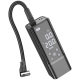 Автомобільний насос Hoco ZP7 Maddy (TypeC in/5000mAh/10.3 бар/Ліхтарик) Black
