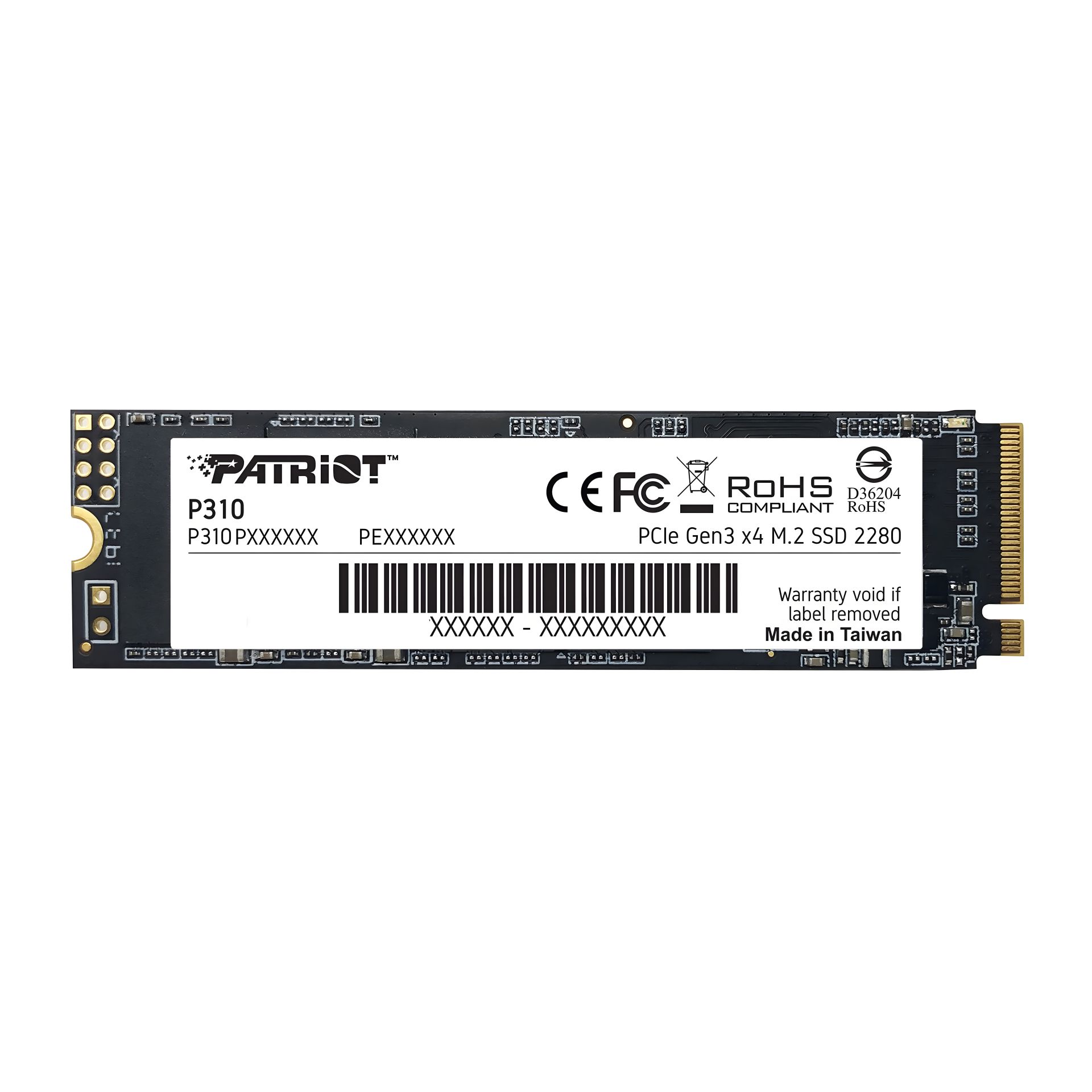 240GB SSD M.2 Patriot P310 NVMe 2280 PCIe 3.0 3D TLC 240GB SSD M.2 Patriot P310 NVMe 2280 PCIe 3.0 3D TLC