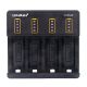 LiitoKala Lii-L16340 Charger & Tester for 16340 (CR123A) Batteries, 4 Slots
