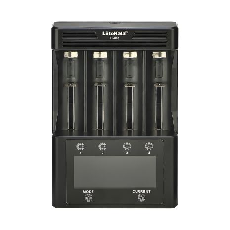 LiitoKala Lii-600 зарядное устройство для 18650/AA/AAA аккумуляторов, 4 слота с тестером