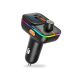 Автомобільний модулятор XO BCC09 бездротовий Bluetooth MP3 з TF-карткою і зарядником 25W чорний