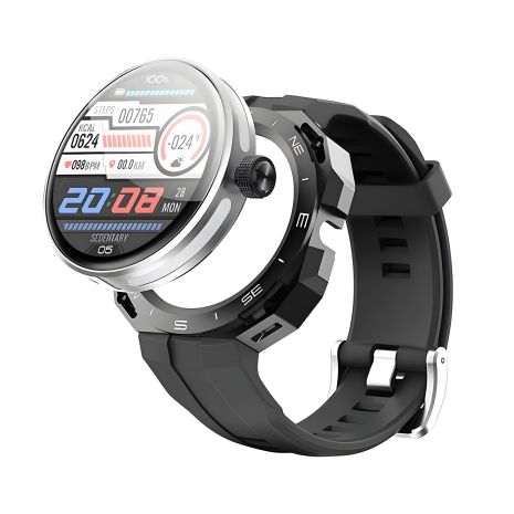 Borofone BD4 смарт-годинник, BT5.0, IP67, 200mAh, 3-5d, чорний