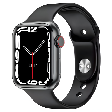 Hoco Y1 смарт-годинник, BT Call, HeartRate, Track, BT3.0, BT4.0, IP68, 230mAh, 2-3d, чорний