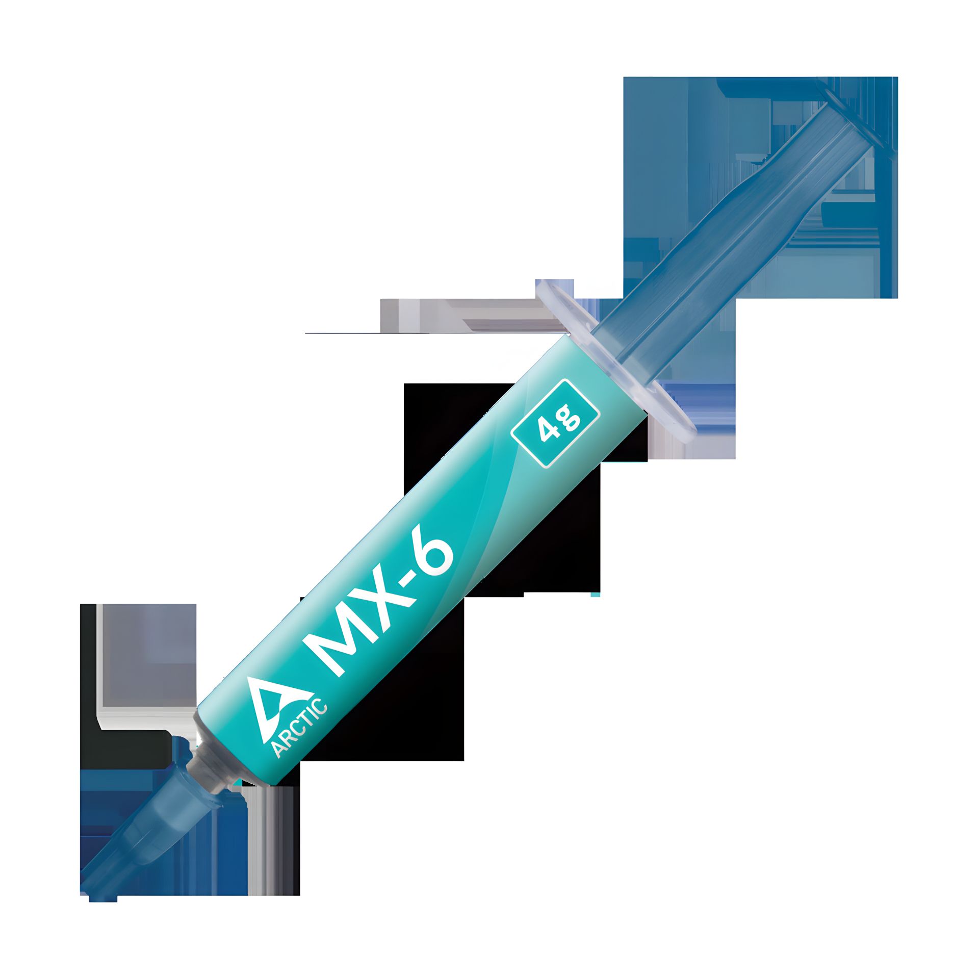 Термопаста ARCTIC MX-6, -50 ~ 150 °C, 45000 Poise, 1.8 x 10¹² Омсм, 7,5 кВ/мм, 4г Термопаста ARCTIC MX-6, -50 ~ 150 °C, 45000 Poise, 1.8 x 10¹² Омсм, 7,5 кВ/мм, 4г