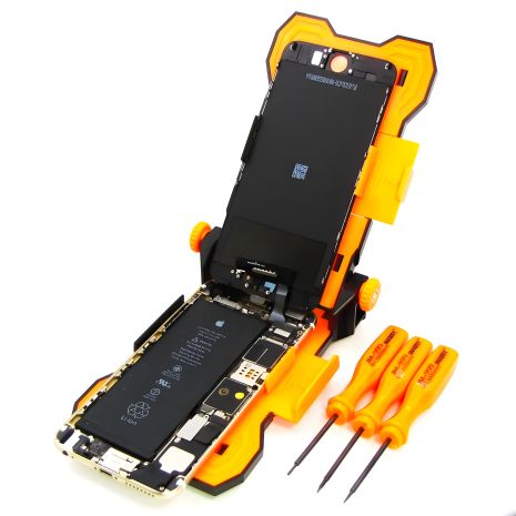 Jakemy JM-Z13 Набор инструментов (держатель дисплейного модуля, отвёртки: +1.5, -2.0, пенталоб 0.8)