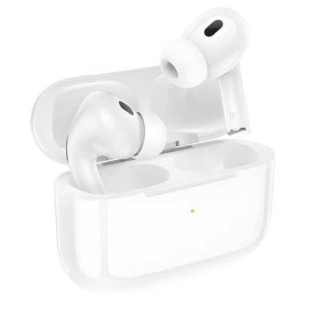 Вакуумні бездротові навушники Hoco EW77, TWS, BT5.4, 30mAh, 300mAh, 4h, white