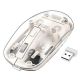 Мышь беспроводная Hoco GM29 |2.4G/BT, 800/1200/1600dpi| космический белый