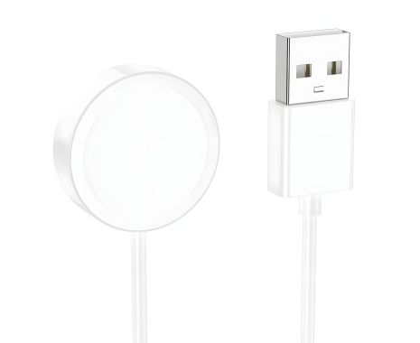 Кабель USB для смарт-часов Hoco Y21 AMOLED белый Кабель USB для смарт-часов Hoco Y21 AMOLED белый