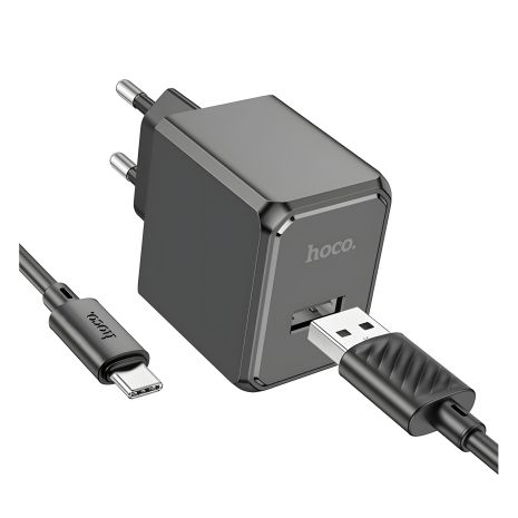 Зарядний пристрій Hoco CS11A USB Black