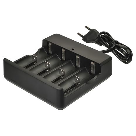 Зарядное устройство сейтовое MD-484A 4.2V 1000mA для аккумуляторов 18650/ 16340/ 26650/ 14500 блочные, 4 слота Зарядное устройство сейтовое MD-484A 4.2V 1000mA для аккумуляторов 18650/ 16340/ 26650/ 14500 блочные, 4 слота