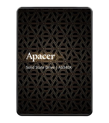 Apacer SSD AS340X 960GB SATAIII 2.5" 7mm 3D NAND, 550/520 MB/s Apacer SSD AS340X 960GB SATAIII 2.5" 7mm 3D NAND, 550/520 MB/s