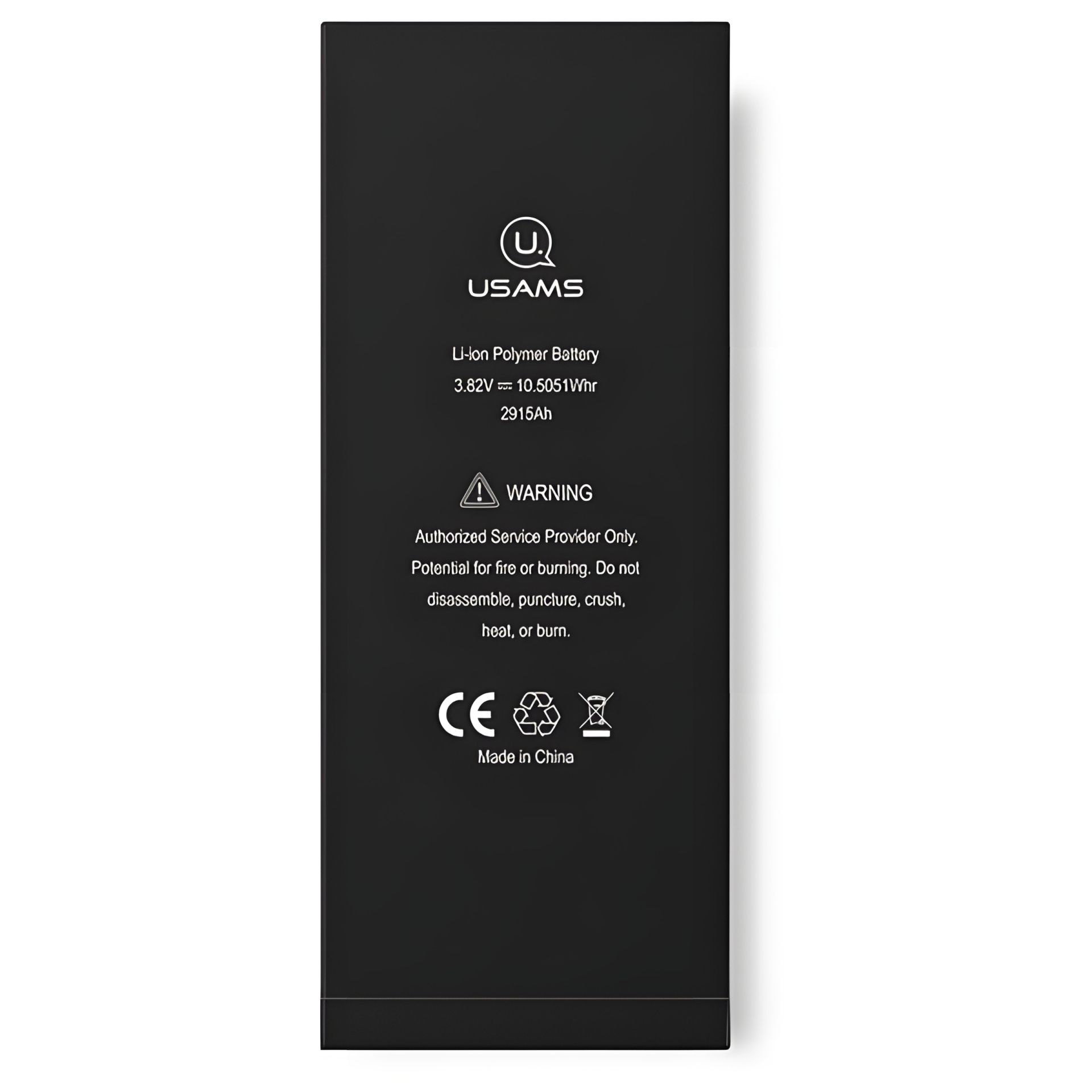 Акумулятор USAMS для чорного iPhone 6 Plus US-CD38 2915mah Акумулятор USAMS для чорного iPhone 6 Plus US-CD38 2915mah