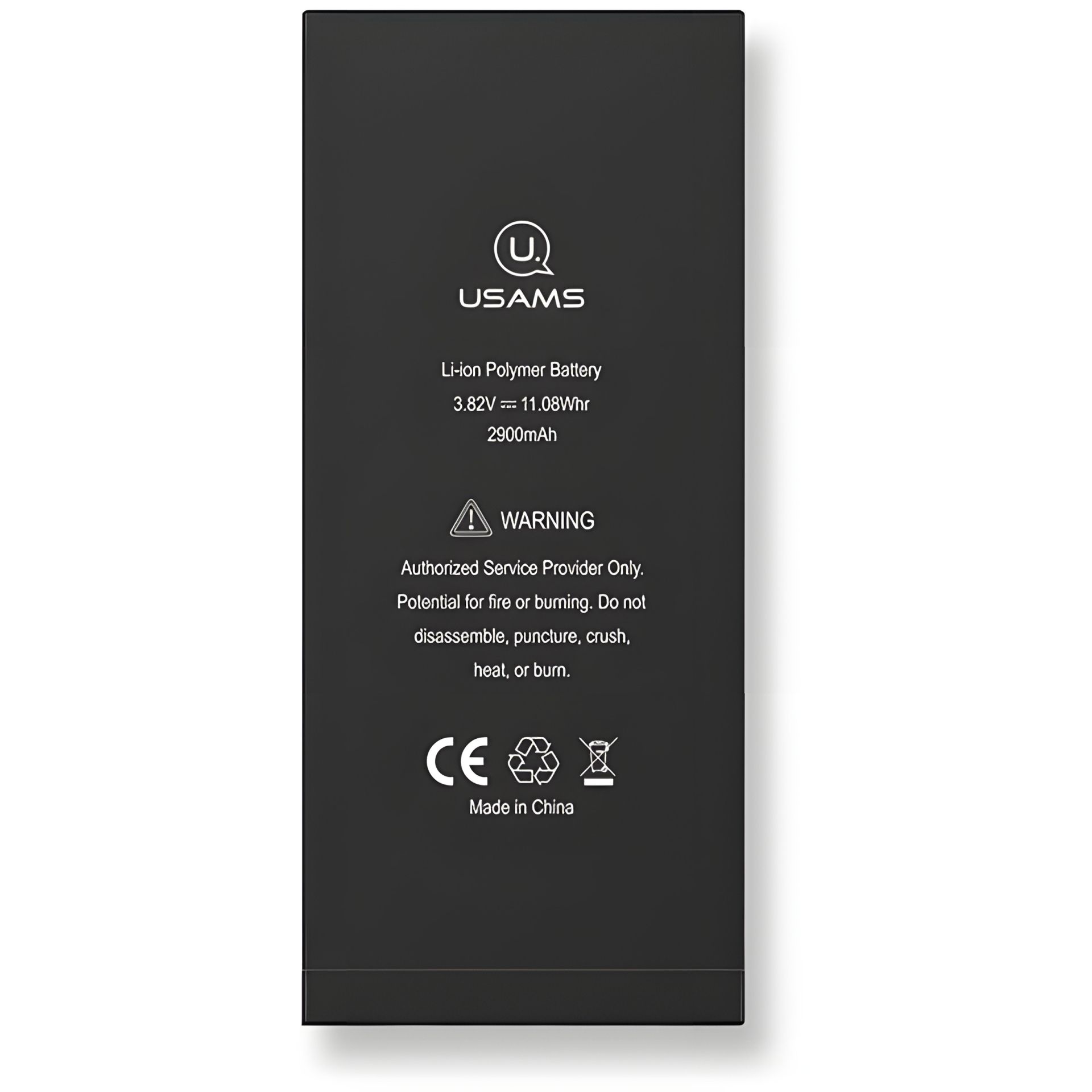 Аккумулятор для iPhone 7 Plus USAMS US-CD42 2900mah Черный Аккумулятор для iPhone 7 Plus USAMS US-CD42 2900mah Черный