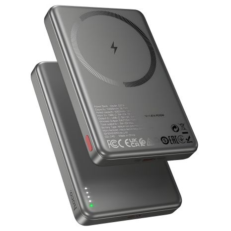 АСБ Hoco Q18 10000mAh PD 22.5W магнітний з функцією бездротової зарядки синій