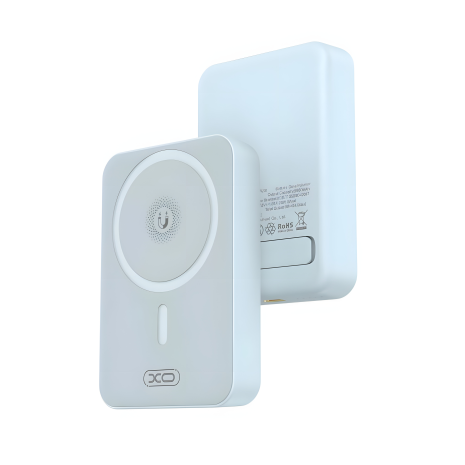 Magnetic Power Bank XO PR231 15W бездротовий + PD20W 10000mAh Блакитний
