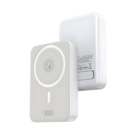 Повербанк XO PR231 Magnetic 15W wireless charging + PD20W 10000mAh, белый