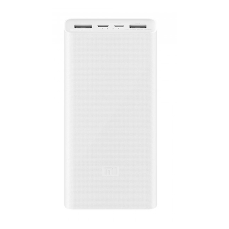 Power Bank Xiaomi Mi Power Bank 3 20000mAh 18W Fast Charge (PLM18ZM) White Power Bank Xiaomi Mi Power Bank 3 20000mAh 18W Fast Charge (PLM18ZM) White