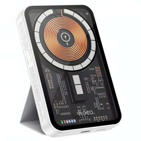 Power Bank Hoco Q21 Great 22.5W + PD20W з цифровим дисплеєм 10000mAh Фіолетовий
