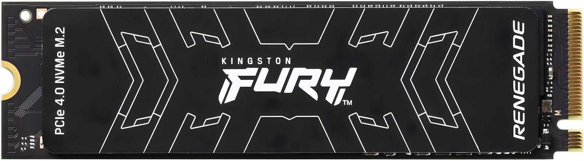 Kingston FURY Renegade SSD M.2 1TB with Heatsink 2280 NVMe PCIe Gen 4.0 x4 3D TLC NAND Kingston FURY Renegade SSD M.2 1TB with Heatsink 2280 NVMe PCIe Gen 4.0 x4 3D TLC NAND