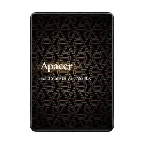 Apacer SSD AS340X 240GB 2.5" 7mm SATAIII 3D NAND Read/Write: 550/520 MB/sec