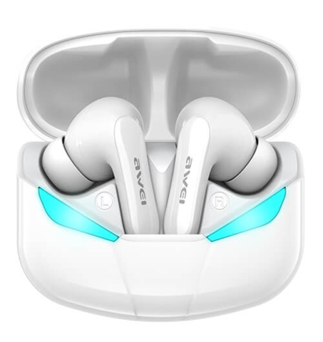 Навушники Bluetooth AWEI T35 Gaming TWS earphone | BT5.0, 35/400mAh, 5Hours | white Навушники Bluetooth AWEI T35 Gaming TWS earphone | BT5.0, 35/400mAh, 5Hours | white