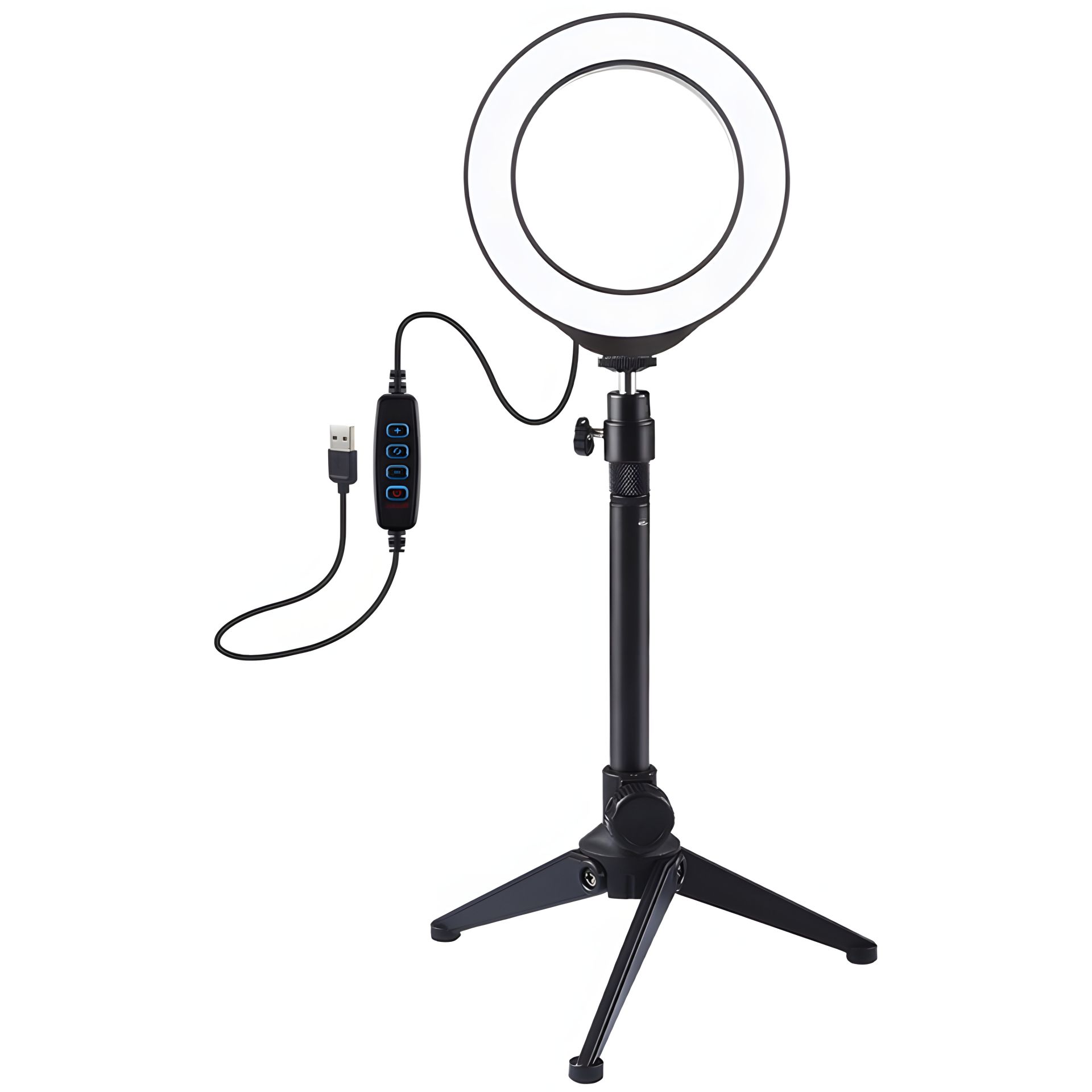 Puluz PKT3031 4.7" USB Ring LED Light + Desk Tripod Puluz PKT3031 4.7" USB Ring LED Light + Desk Tripod