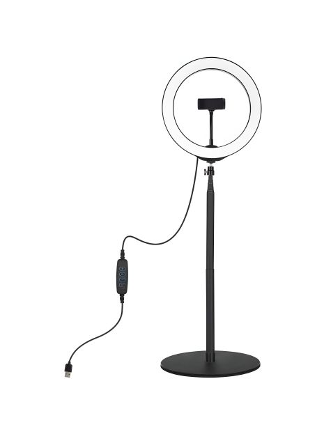 Кільцева лампа USB Puluz PKT3039 10.2" + настільне кріплення 140 см