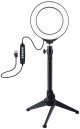 LED USB кольцевая лампа RGBW Puluz PKT3049B 4.7" + настольный штатив LED USB кольцевая лампа RGBW Puluz PKT3049B 4.7" + настольный штатив