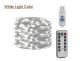 USB LED Гірлянда, Теплий Білий, Мідна Нитка, 10м, 100 Світлодіодів, 8 Режимів, З Пультом