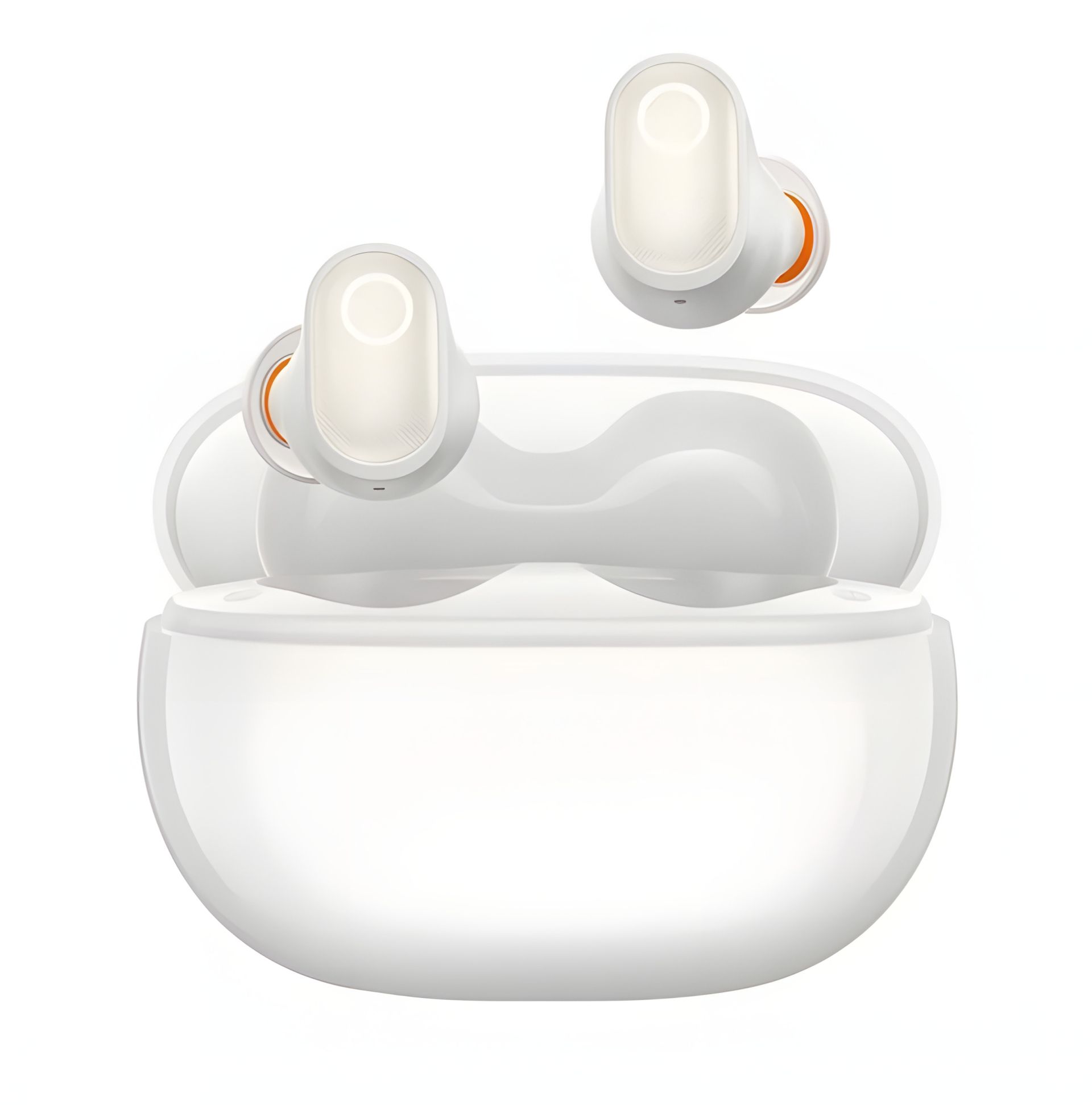 Наушники BASEUS Bowie True Wireless Earphones WM05 |BT5.2, 35/400mAh, ANC, 5h| (NGTW200002) белые Наушники BASEUS Bowie True Wireless Earphones WM05 |BT5.2, 35/400mAh, ANC, 5h| (NGTW200002) белые