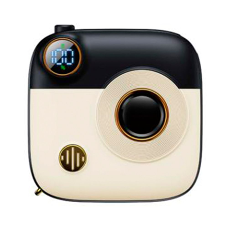 Power Bank XO PR223 Magnetic 15W mini camera digital display 10000mAh Чорний+білий Power Bank XO PR223 Magnetic 15W mini camera digital display 10000mAh Чорний+білий